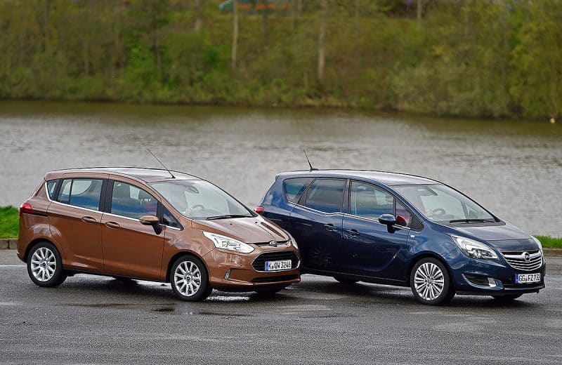 Ford B-Max ou Opel Meriva ?