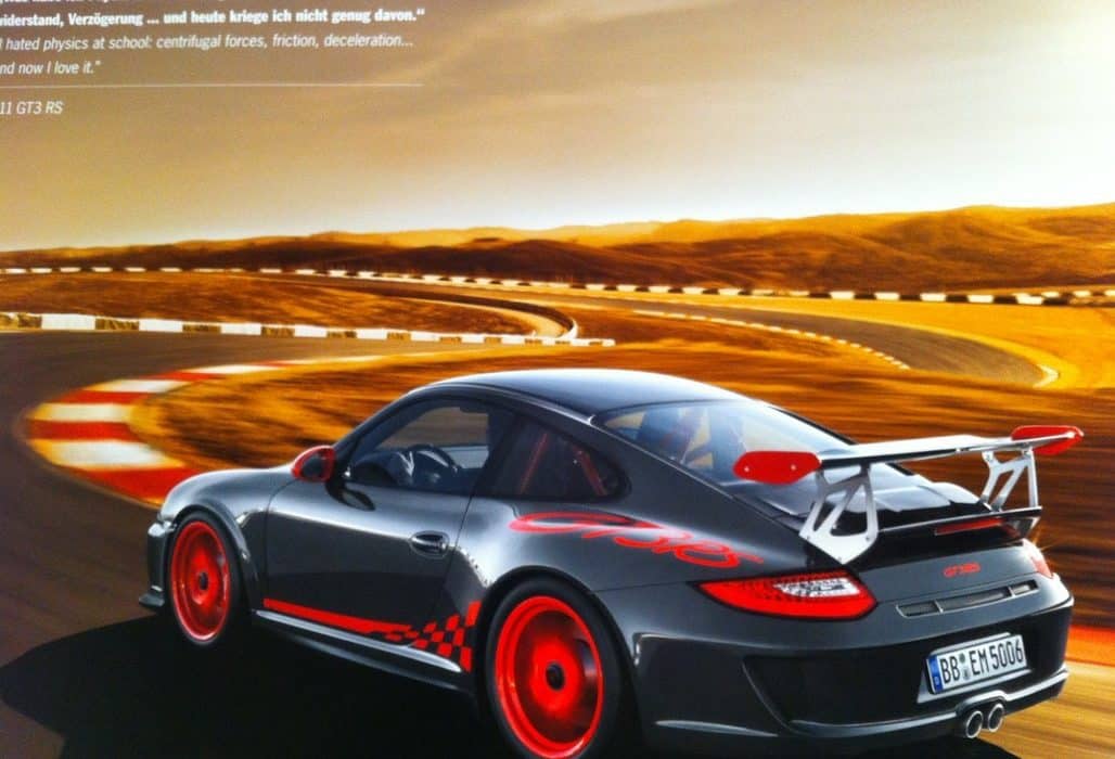 Calendrier Porsche 2012
