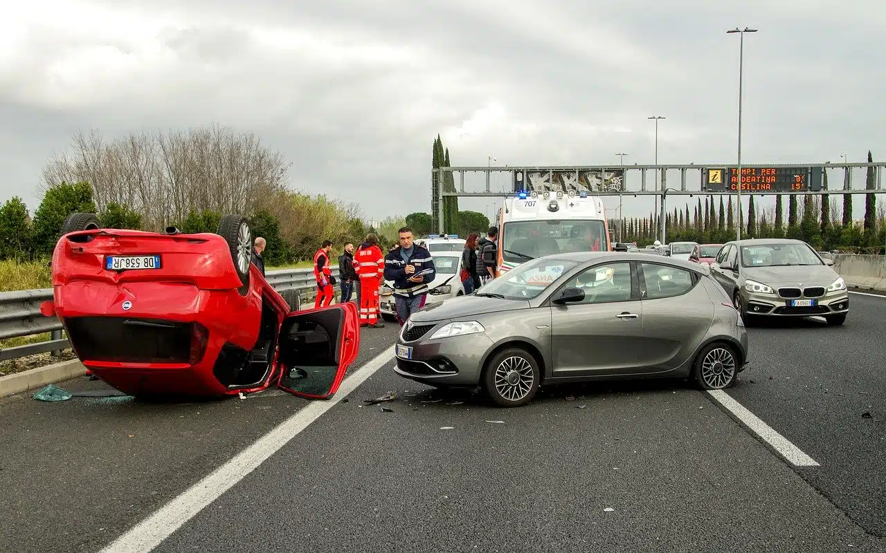 Accident de voitures