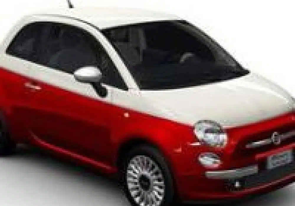 La Fiat 500 Bicolore