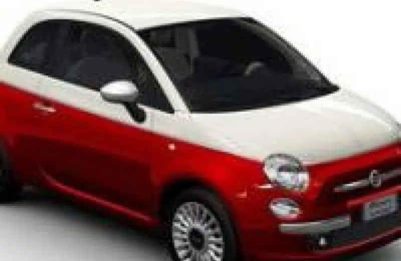 La Fiat 500 Bicolore