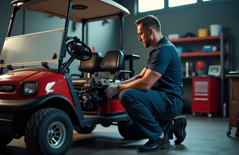 entretien voiturette golf
