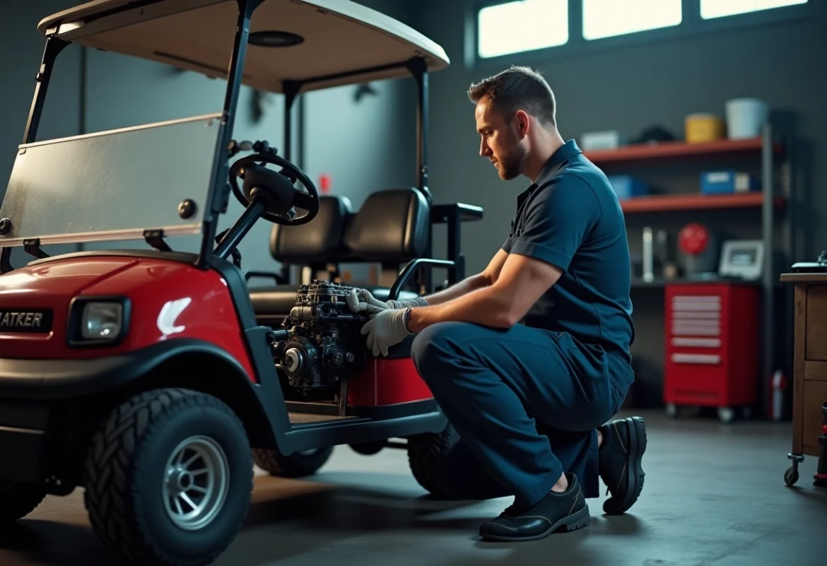 entretien voiturette golf