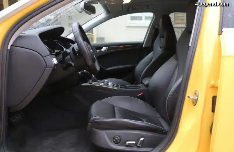 Audi RS 4 Avant : ouverture des commandes