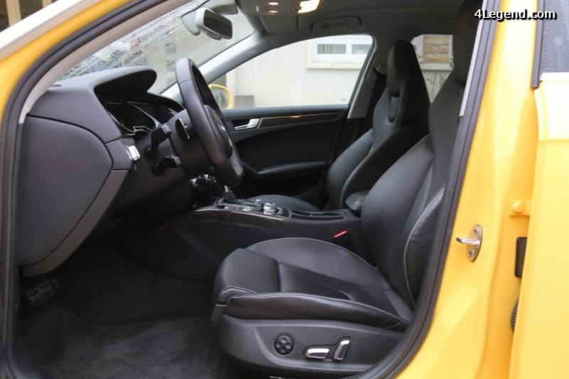 Audi RS 4 Avant : ouverture des commandes