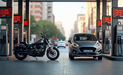Comparaison de la consommation entre moto et voiture : qui consomme plus ?