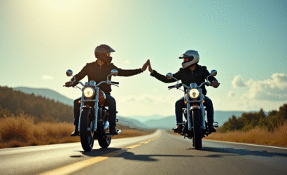 Signe respectif motards : Quelle gestuelle adopter lors d’une rencontre ?