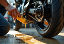 Les écueils à éviter lors de l’application de la graisse pour chaîne de moto