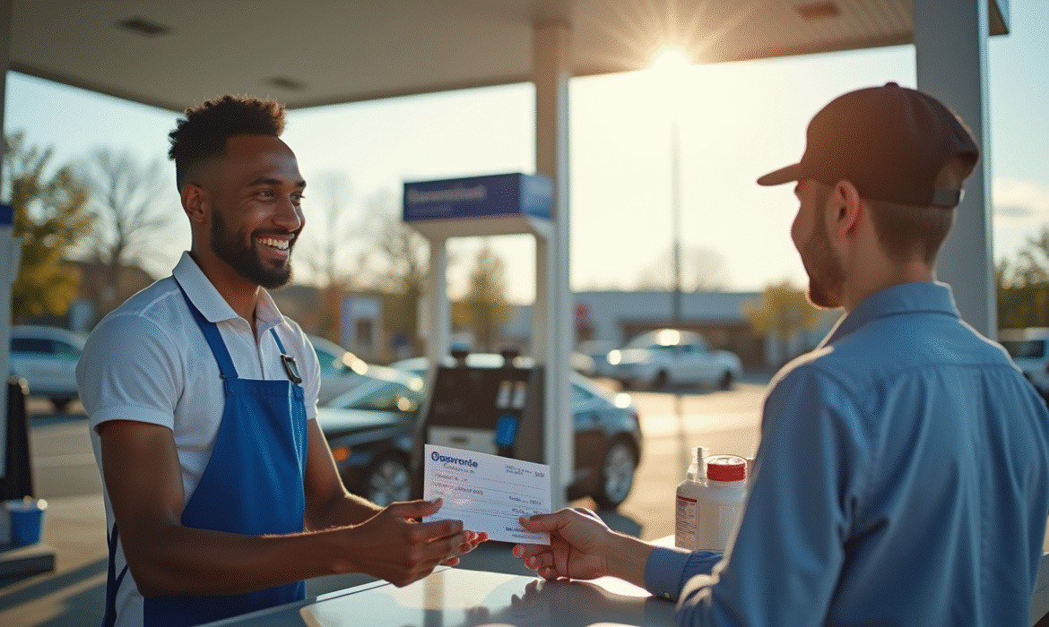 Station-service acceptant les chèques : liste et fonctionnement