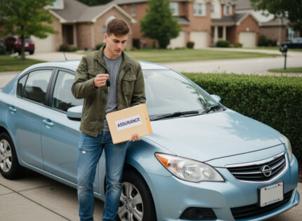 Assurance auto pour un premier véhicule : l’équation difficile du jeune permis
