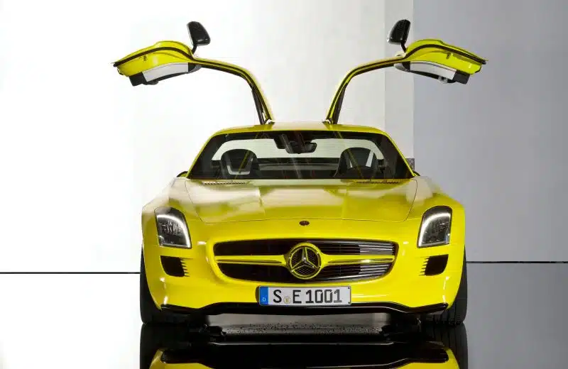 Mercedes SLS AMG E-CELL : conduite sous haute tension