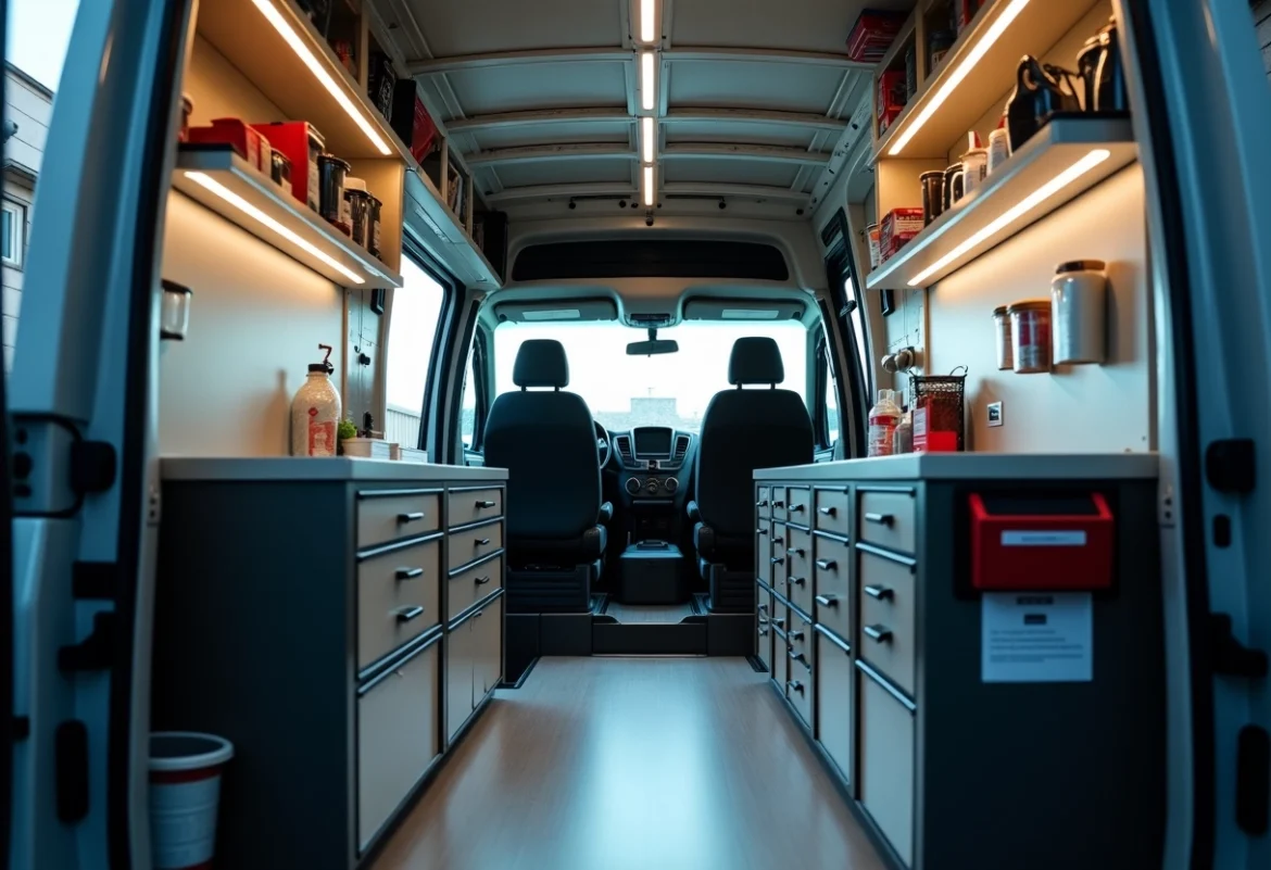 organisation véhicule utilitaire