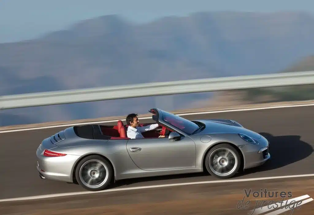 Nouvelle capote de la 911 Carrera Cabriolet