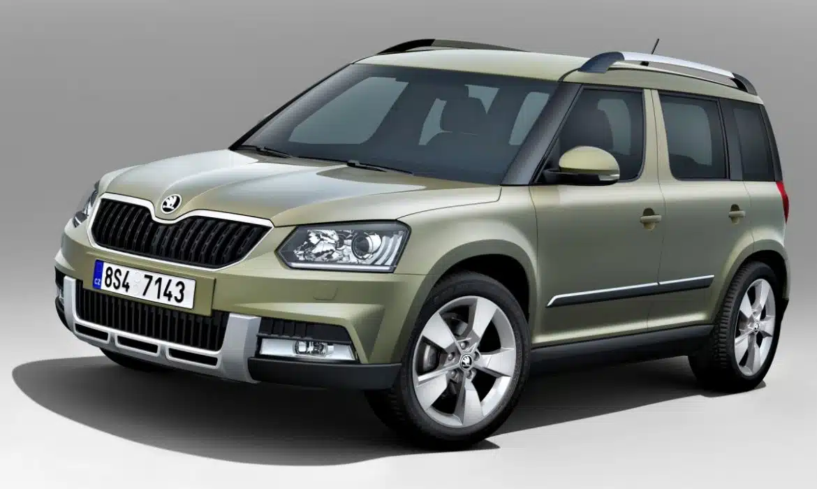 Lifting pour la Skoda Yeti