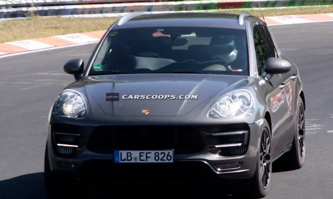 Photo espion de la Porsche Macan