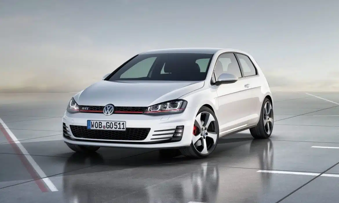 Photo officielle de la nouvelle Volkswagen Golf 7